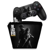 Capa Case e Skin Compatível PS4 Controle - The Last of Us Remasted