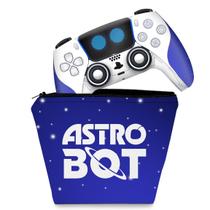 Capa Case e Skin Compatível PS5 Controle - Astro Bot