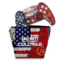 Capa Case e Skin Compatível PS5 Controle - Call Of Duty Cold War