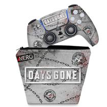 Capa Case e Skin Compatível PS5 Controle - Days Gone