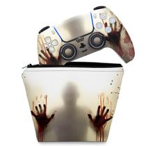 Capa Case e Skin Compatível PS5 Controle - Fear The Walking Dead - Pop Arte Skins