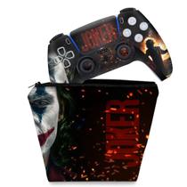 Capa Case e Skin Compatível PS5 Controle - Joker Filme