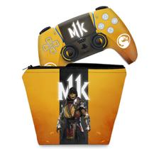 Capa Case e Skin Compatível PS5 Controle - Mortal Kombat 11 - Pop Arte Skins