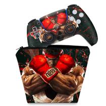 Capa Case e Skin Compatível PS5 Controle - Street Fighter V