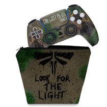 Capa Case e Skin Compatível PS5 Controle - The Last of Us Part 1 I