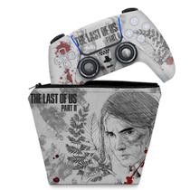Capa Case e Skin Compatível PS5 Controle - The Last Of Us Part II