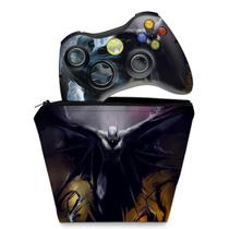 Capa Case e Skin Compatível Xbox 360 Controle - Batman
