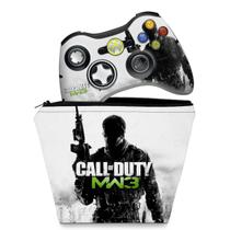 Capa Case e Skin Compatível Xbox 360 Controle - Call Of Duty Modern War 3