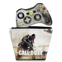 Capa Case e Skin Compatível Xbox 360 Controle - Call Of Duty Modern Warfare