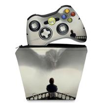 Capa Case e Skin Compatível Xbox 360 Controle - Game Of Thrones b