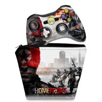 Capa Case e Skin Compatível Xbox 360 Controle - Homefront