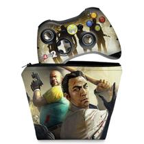 Capa Case e Skin Compatível Xbox 360 Controle - Left 4 Dead 2