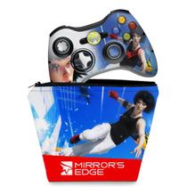 Capa Case e Skin Compatível Xbox 360 Controle - Mirrors Edge