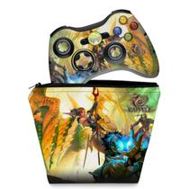 Capa Case e Skin Compatível Xbox 360 Controle - Rappelz