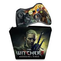 Capa Case e Skin Compatível Xbox 360 Controle - The Witcher 2