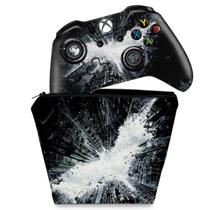 Capa Case e Skin Compatível Xbox One Fat Controle - Batman - The Dark Knight