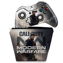 Capa Case e Skin Compatível Xbox One Fat Controle - Call Of Duty Modern Warfare