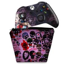 Capa Case e Skin Compatível Xbox One Fat Controle - Esquadrão Suicida C