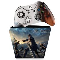 Capa Case e Skin Compatível Xbox One Fat Controle - Final Fantasy Xv B