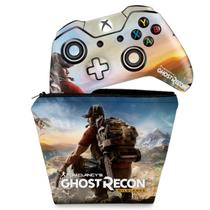 Capa Case e Skin Compatível Xbox One Fat Controle - Ghost Recon Wildlands