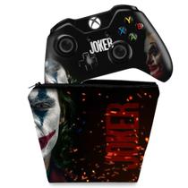 Capa Case e Skin Compatível Xbox One Fat Controle - Joker Coringa Filme