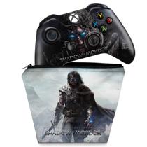 Capa Case e Skin Compatível Xbox One Fat Controle - Middle Earth: Shadow Of Mordor