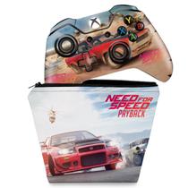 Capa Case e Skin Compatível Xbox One Fat Controle - Need For Speed Payback