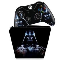 Capa Case e Skin Compatível Xbox One Fat Controle - Star Wars - Darth Vader