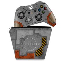 Capa Case e Skin Compatível Xbox One Fat Controle - Starfield