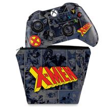 Capa Case e Skin Compatível Xbox One Fat Controle - X-Men Comics