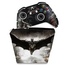 Capa Case e Skin Compatível Xbox One Slim X Controle - Batman Arkham Knight