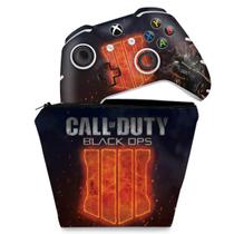 Capa Case e Skin Compatível Xbox One Slim X Controle - Call Of Duty Black Ops 4