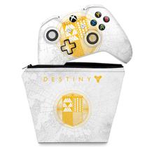 Capa Case e Skin Compatível Xbox One Slim X Controle - Destiny Limited Edition