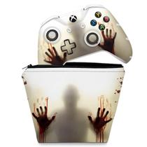 Capa Case e Skin Compatível Xbox One Slim X Controle - Fear The Walking Dead