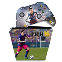 Capa Case e Skin Compatível Xbox One Slim X Controle - Fifa 16