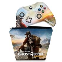 Capa Case e Skin Compatível Xbox One Slim X Controle - Ghost Recon Wildlands