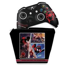 Capa Case e Skin Compatível Xbox One Slim X Controle - Homem-Aranha No Aranhaverso