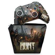 Capa Case e Skin Compatível Xbox One Slim X Controle - Hunt: Horrors Of The Gilded Age