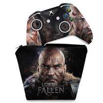 Capa Case e Skin Compatível Xbox One Slim X Controle - Lords Of The Fallen