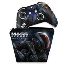 Capa Case e Skin Compatível Xbox One Slim X Controle - Mass Effect: Andromeda