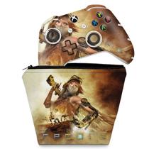 Capa Case e Skin Compatível Xbox One Slim X Controle - Modelo 217