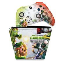 Capa Case e Skin Compatível Xbox One Slim X Controle - Plants Vs Zombies Garden Warfare