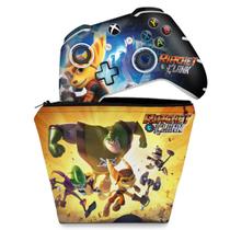 Capa Case e Skin Compatível Xbox One Slim X Controle - Ratchet And Clank