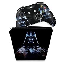 Capa Case e Skin Compatível Xbox One Slim X Controle - Star Wars - Darth Vader