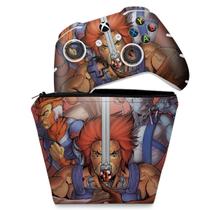 Capa Case e Skin Compatível Xbox One Slim X Controle - Thundercats