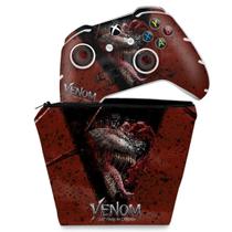 Capa Case e Skin Compatível Xbox One Slim X Controle - Venom Tempo Carnificina