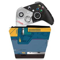 Capa Case e Skin Compatível Xbox Series S X Controle - Cyberpunk 2077 Bundle - Pop Arte Skins