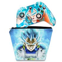 Capa Case e Skin Compatível Xbox Series S X Controle - Dragon Ball Super