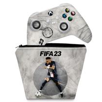 Capa Case e Skin Compatível Xbox Series S X Controle - FIFA 23 - Pop Arte Skins