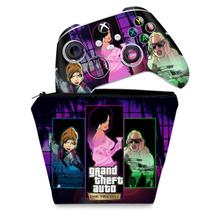 Capa Case e Skin Compatível Xbox Series S X Controle - GTA The Trilogy - Pop Arte Skins